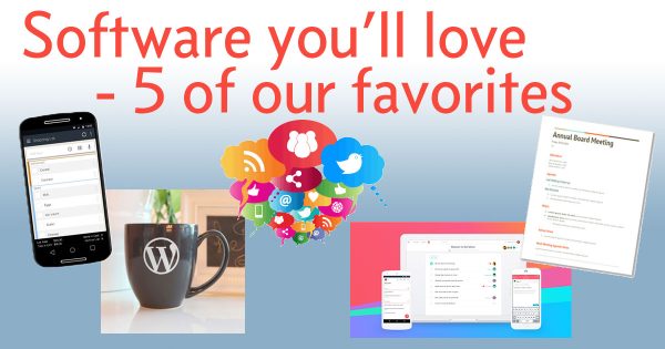Software you'll love - 5 of our favorites