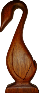 Wooden goose profile